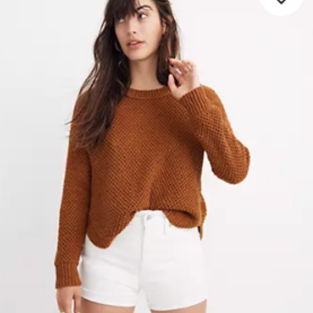 Madewell Crew Neck Sweater size XS (Parkhouse Pullover Sweater)